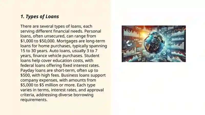 Loans and credits 3