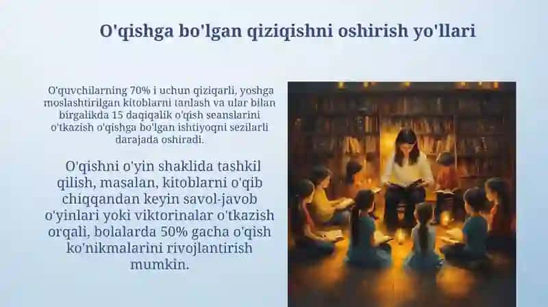 Oila va Maktabning Hamkorligi: O'qish Madaniyatini Shakillantirish 3