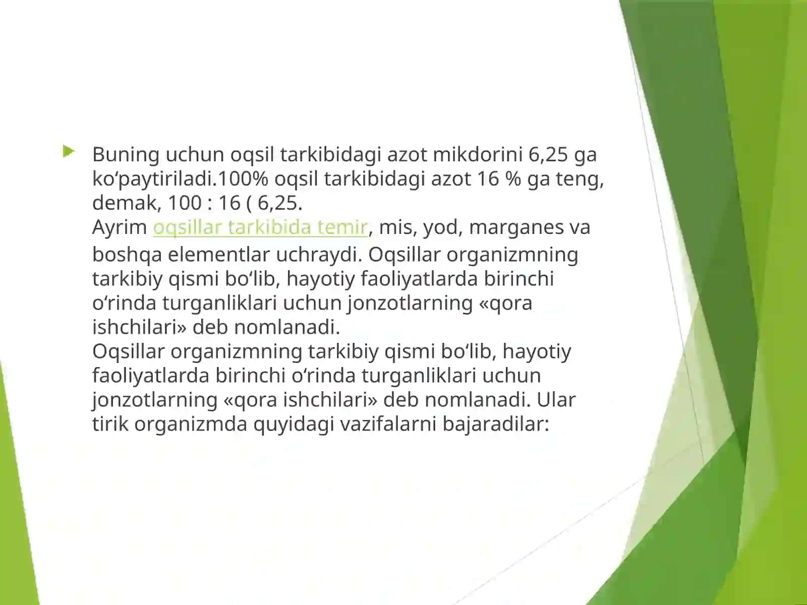 Oqsillar 3