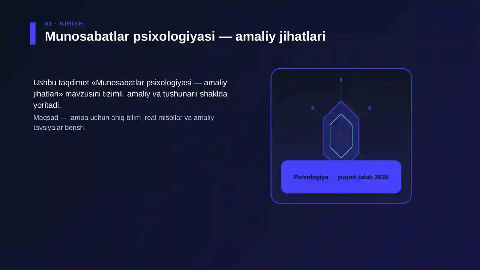 Munosabatlar psixologiyasi — amaliy jihatlari 3