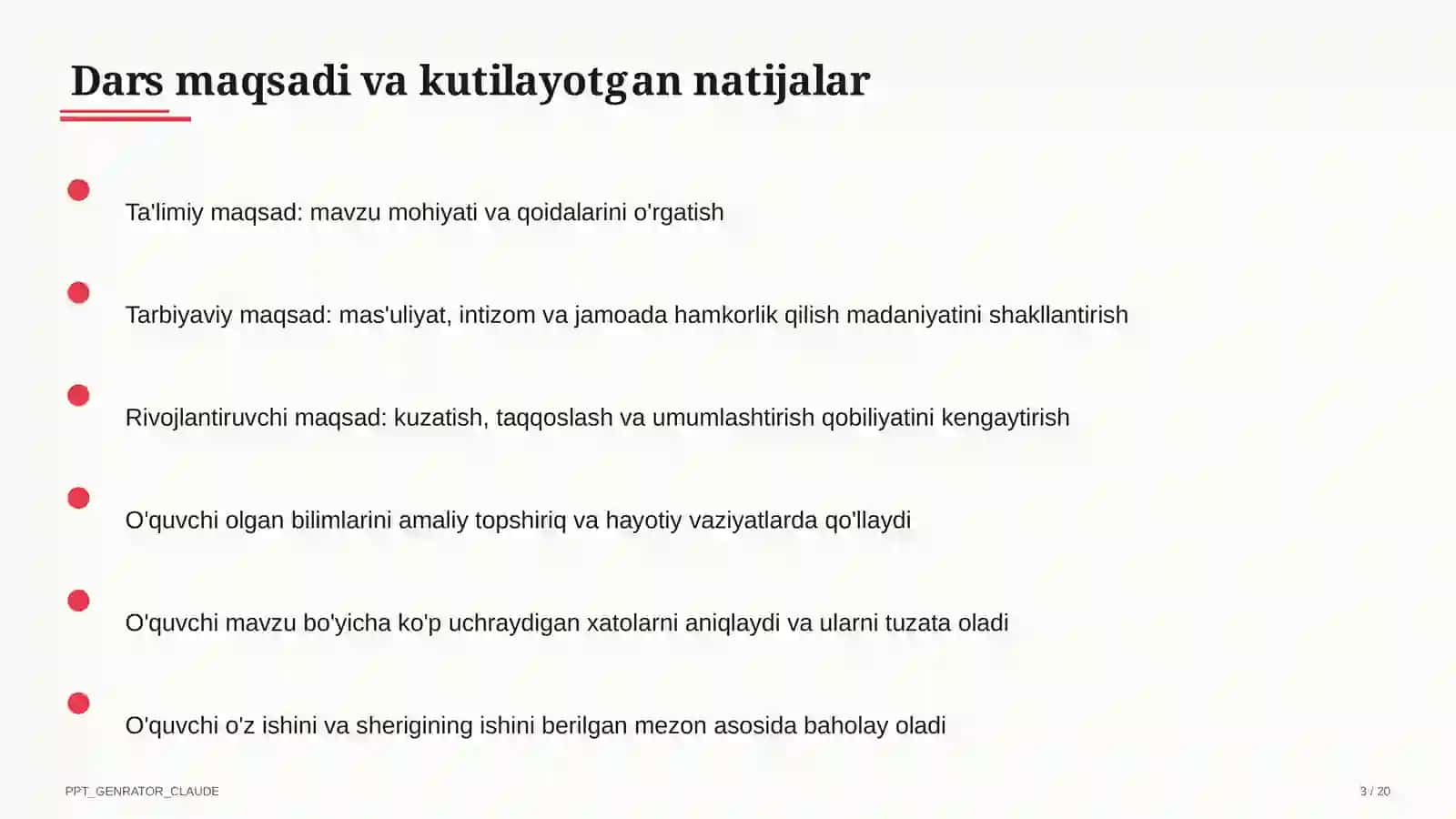 Qurilish chizmalari: bino plani (9-sinf) 3