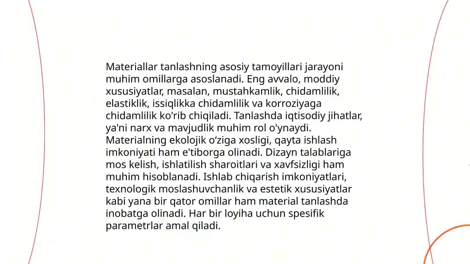Materiallarni tanlash.Karroziyaga chidamli qoplamalar yaratish 3