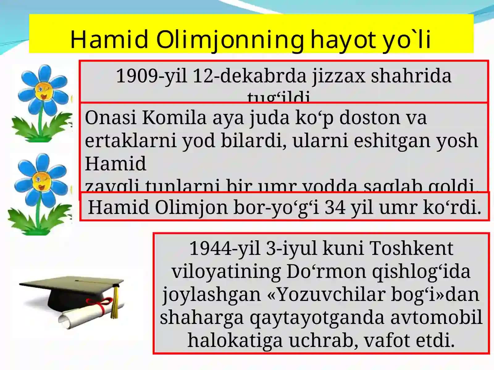 Hayoti va ijodi. “Oygul bilan Baxtiyor” ertak-dostoni 3