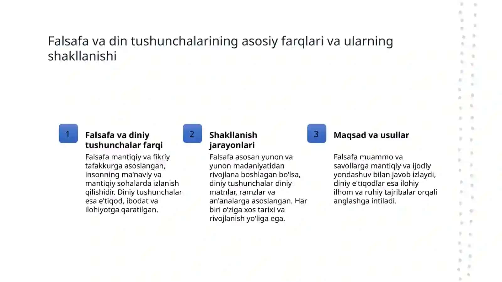 Falsafa va din qarama qarshilikmi yoki uyg'unlikmi 3