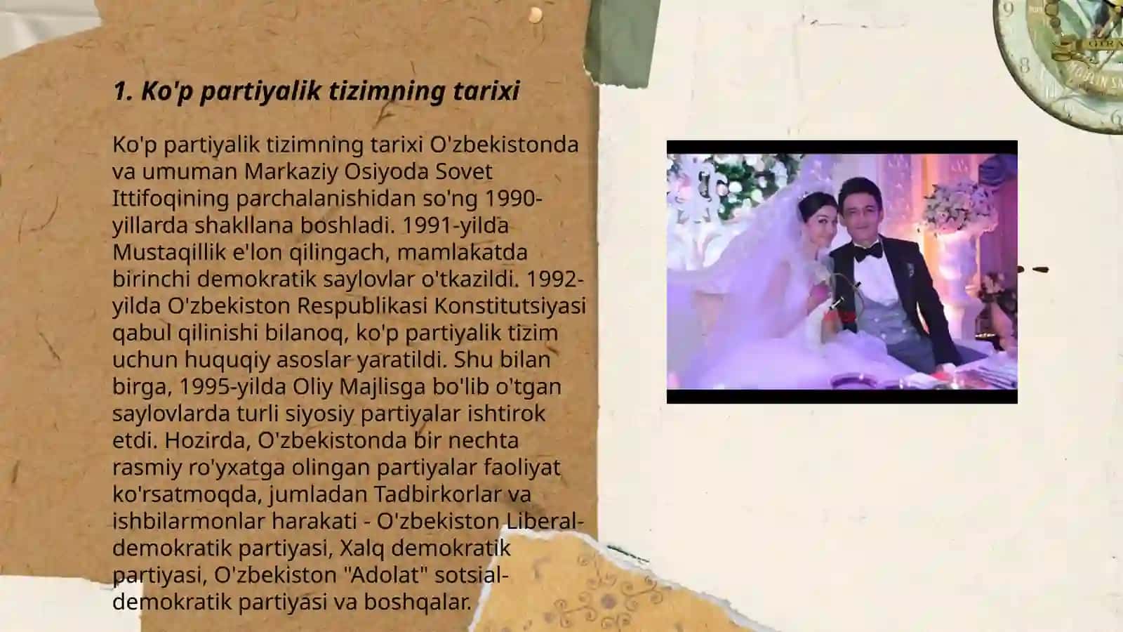 Ko'p partiyalik tizimning tarixi 3