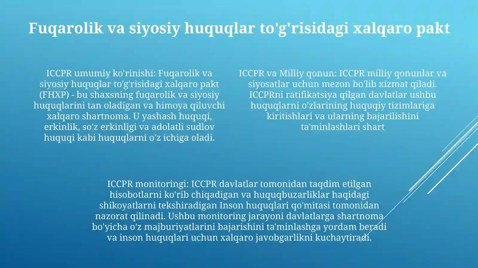 Xalqaro Hujjatlar Inson HuquqlariManbaiSifatida 3