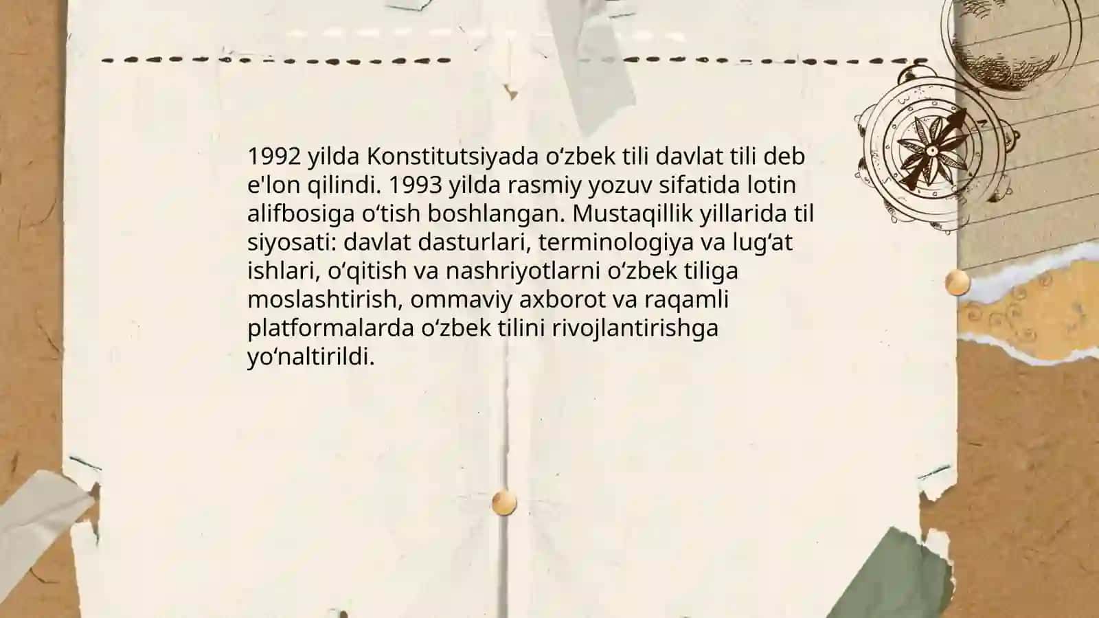 Mustaqillik yillarida O‘zbekistondagi 3