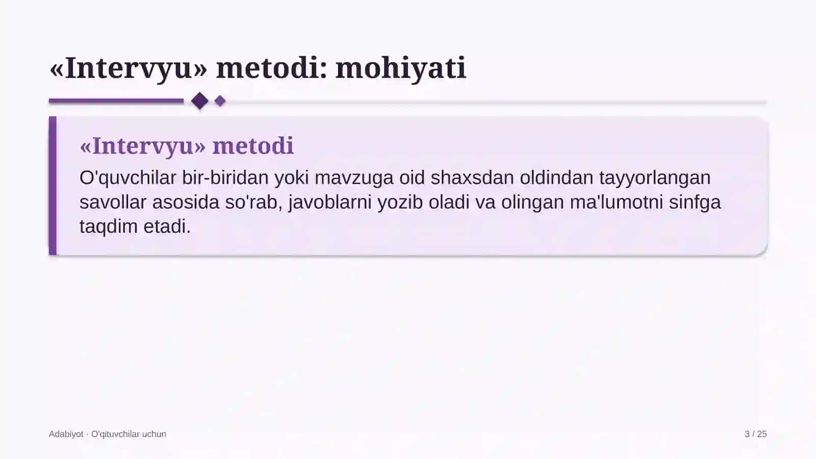 adabiyot darslarida intervyu metodidan foydalanish 5316 3