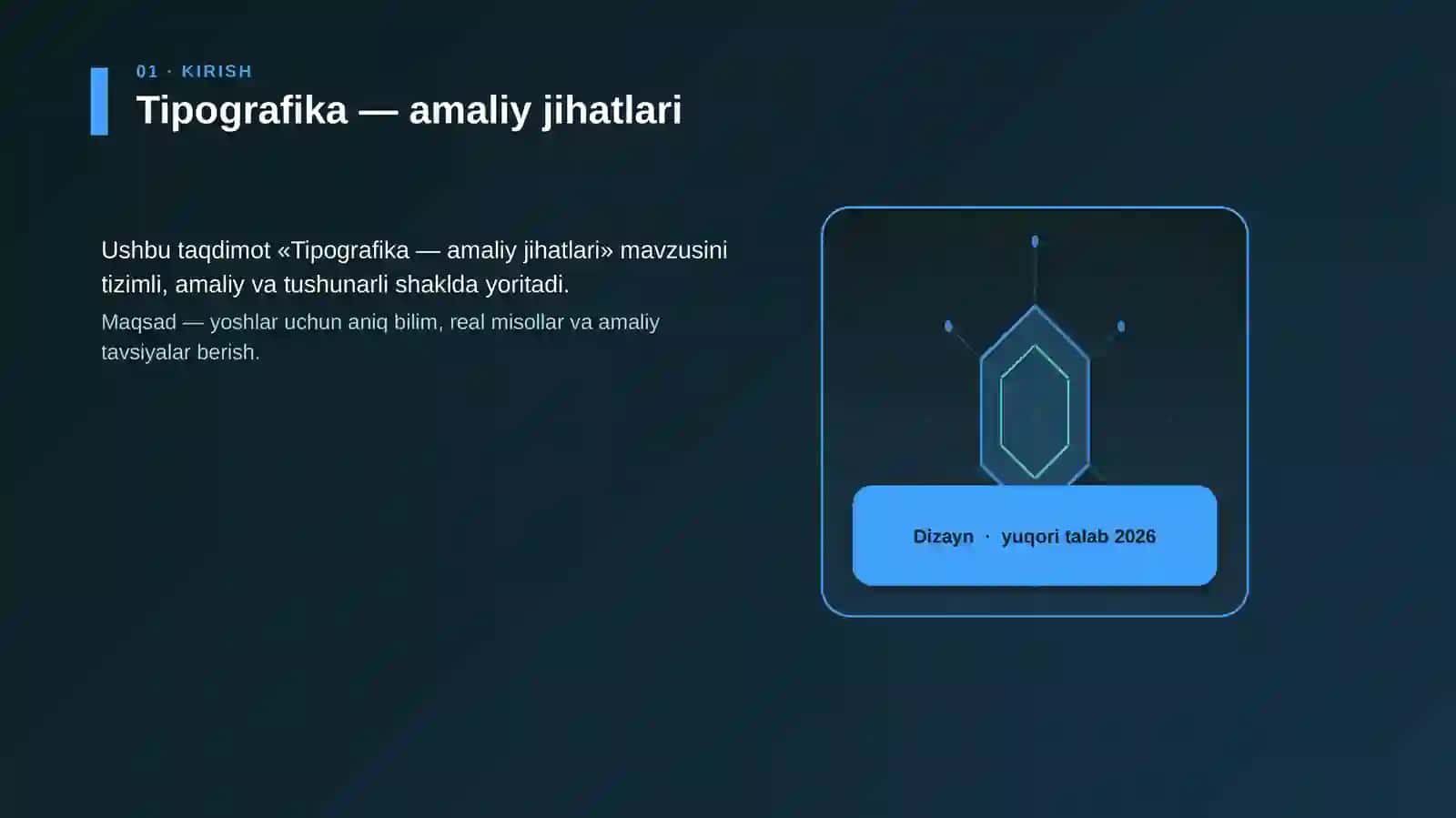 Tipografika — amaliy jihatlari 3
