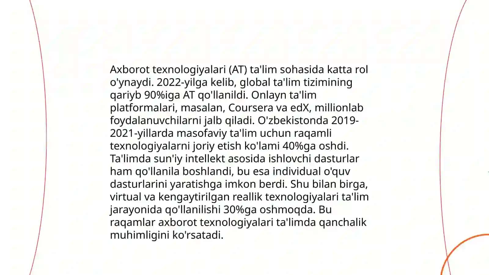 Ta'lim amaliyotida o'qitishning turfa texnologiyalari 3