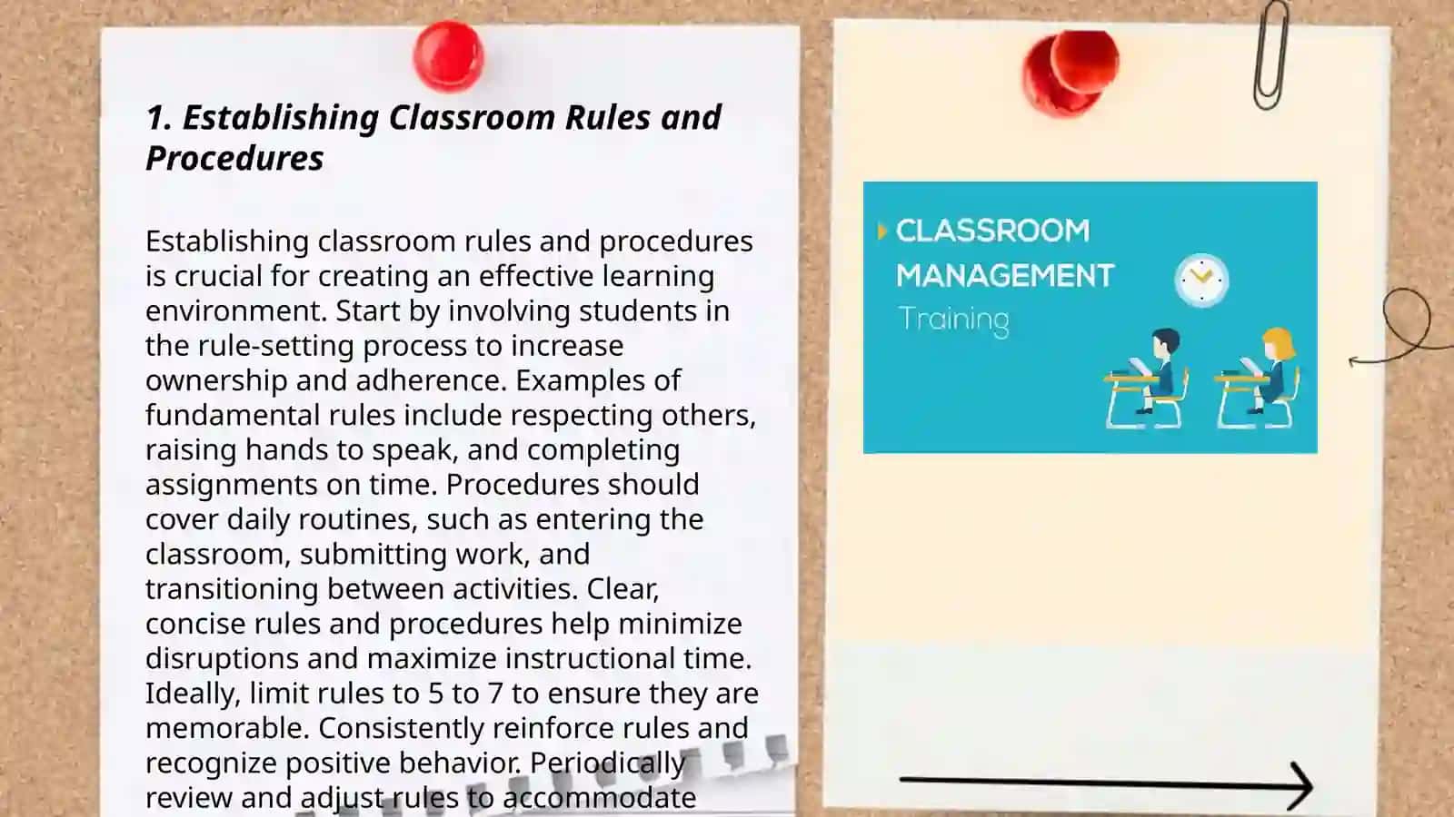Classroom management 3
