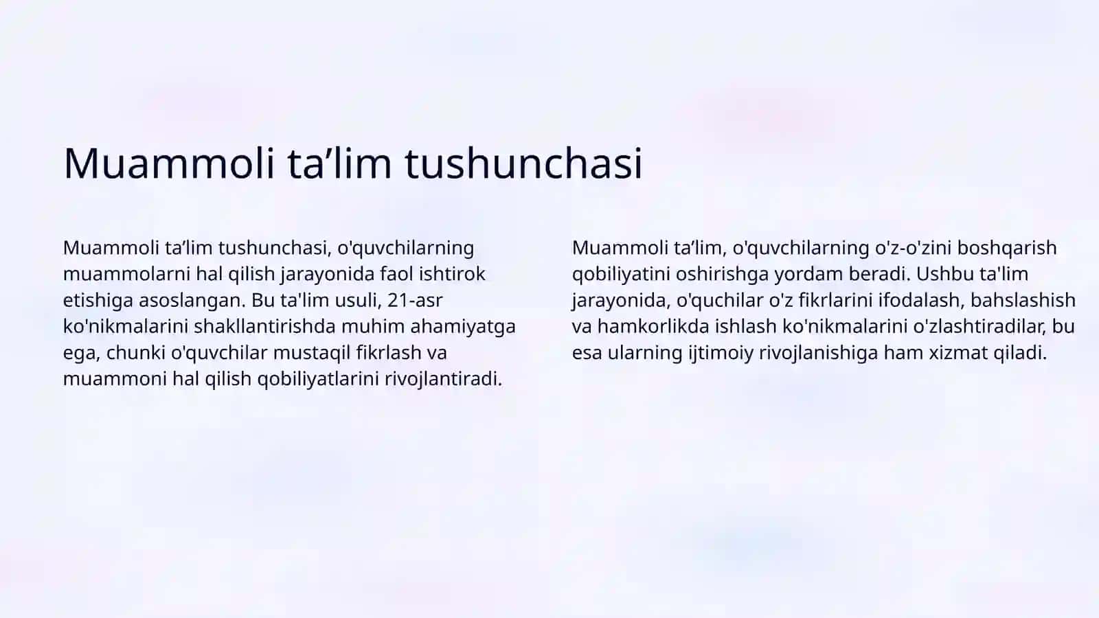 Maktabgacha ta’limda muammoli ta’limni tashkil etish bosqichlari 3