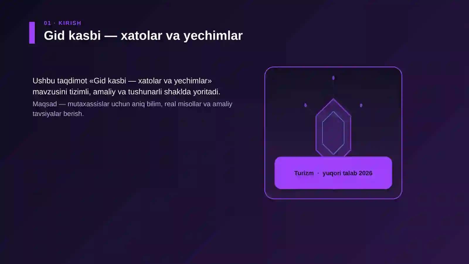 Gid kasbi — xatolar va yechimlar 3