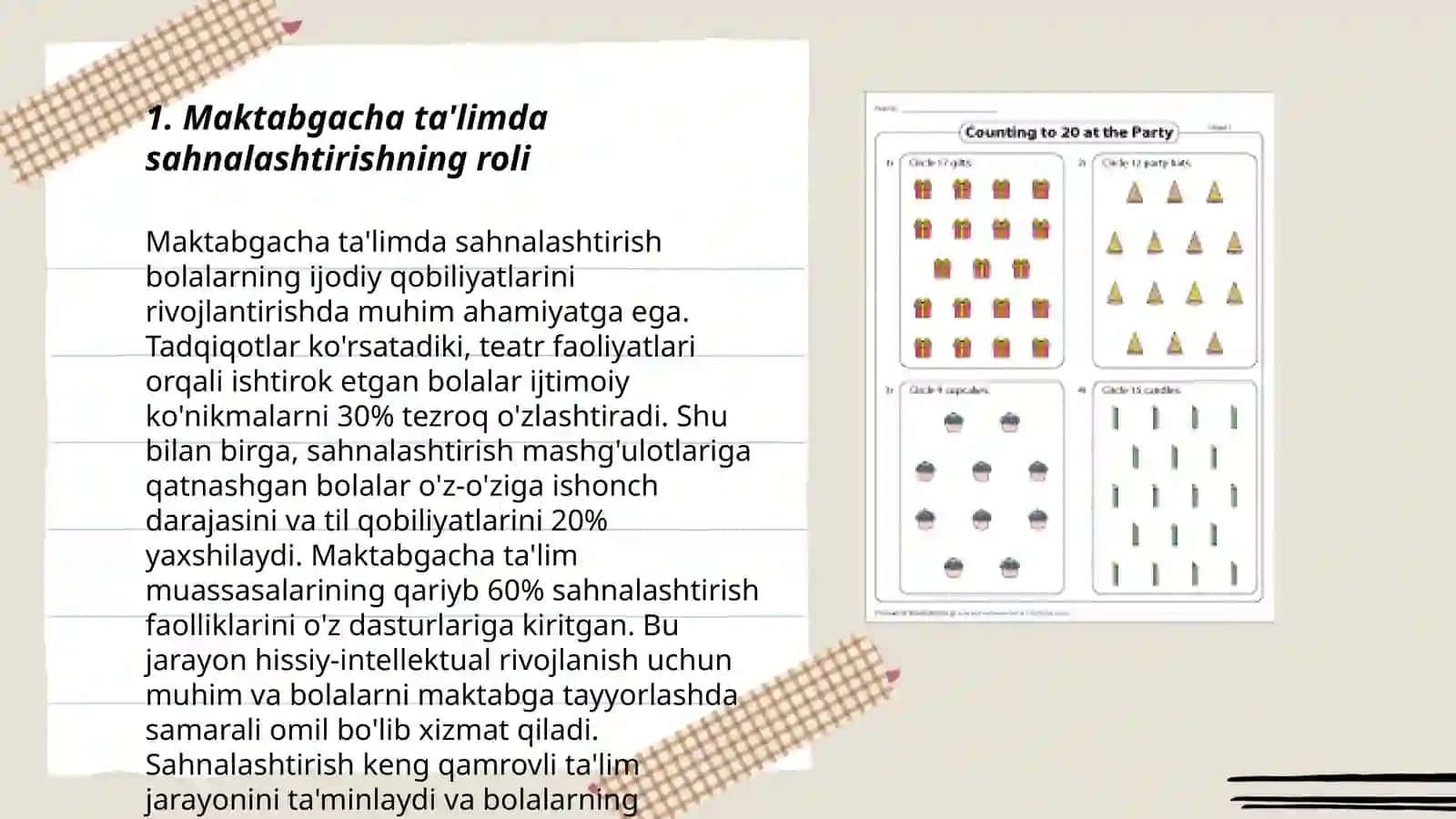 Maktabgacha ta'limda sahnalashtirish faoliyatida bolalarning ijodkorligini rivojlantirish 3
