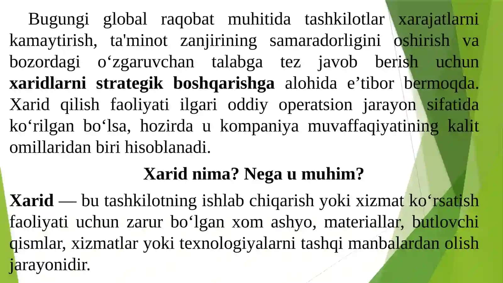 Xaridlarniboshqarish vа global manbalar 3