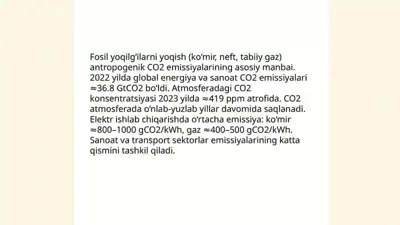 Iqlim o‘zgarishlarin va ekologik muammolarning kelib chiqishi 3