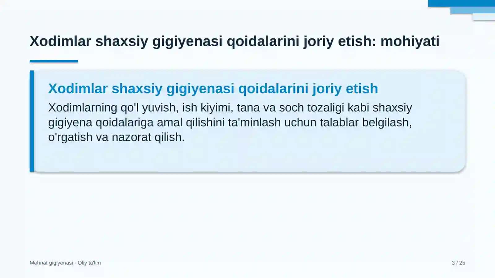 charm poyabzal sanoatida xodimlar shaxsiy gigiyenasi qoidalarini joriy etish 6917 3