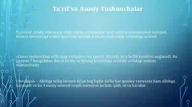 Tasavvuf 3