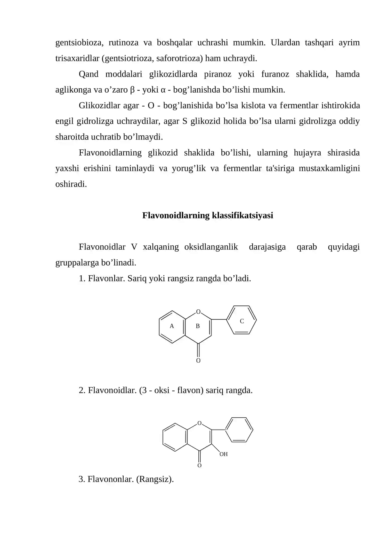 Tarkibida flavonoidlar bo’lgan dorivor o’simliklar va mahsulotlar mavzusidagi ma'ruz 3