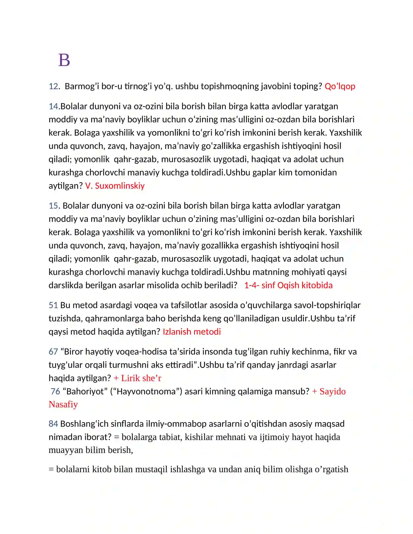 Til va savodxonlik. Dastlabki boshlang’ich davr 3