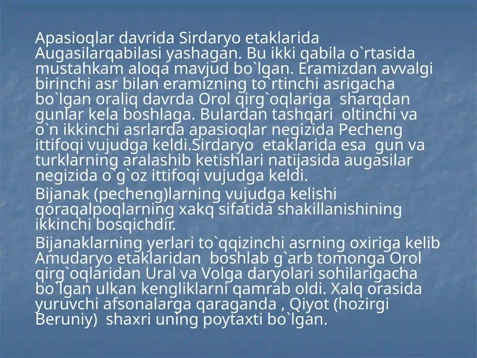 Qoraqalpoq   xalqining etnografiyasi, etnogenezi  va  etnik tarixi 3