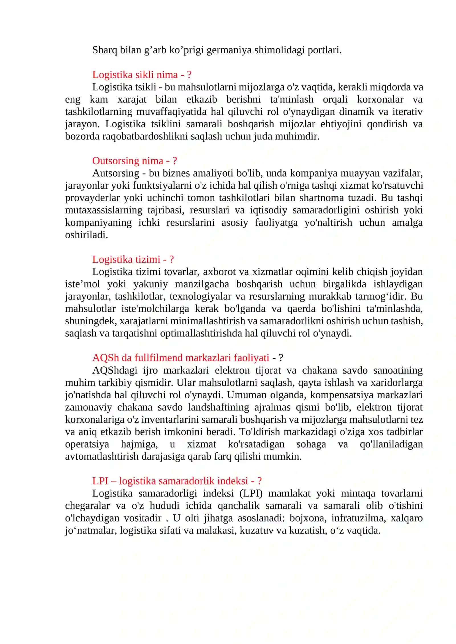 Logistika 3