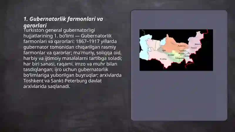 Turkiston general gubernatorligi hujjatlari 3