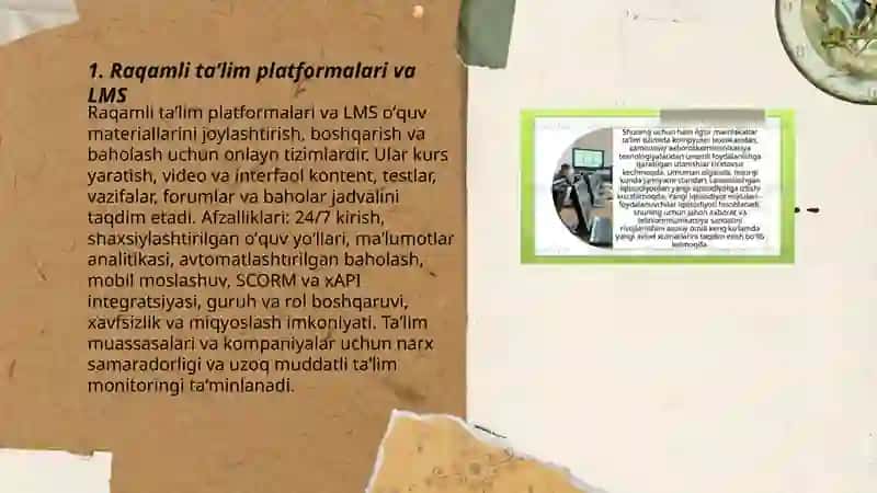 Raqamli taʼlim platformalari va LMS 3