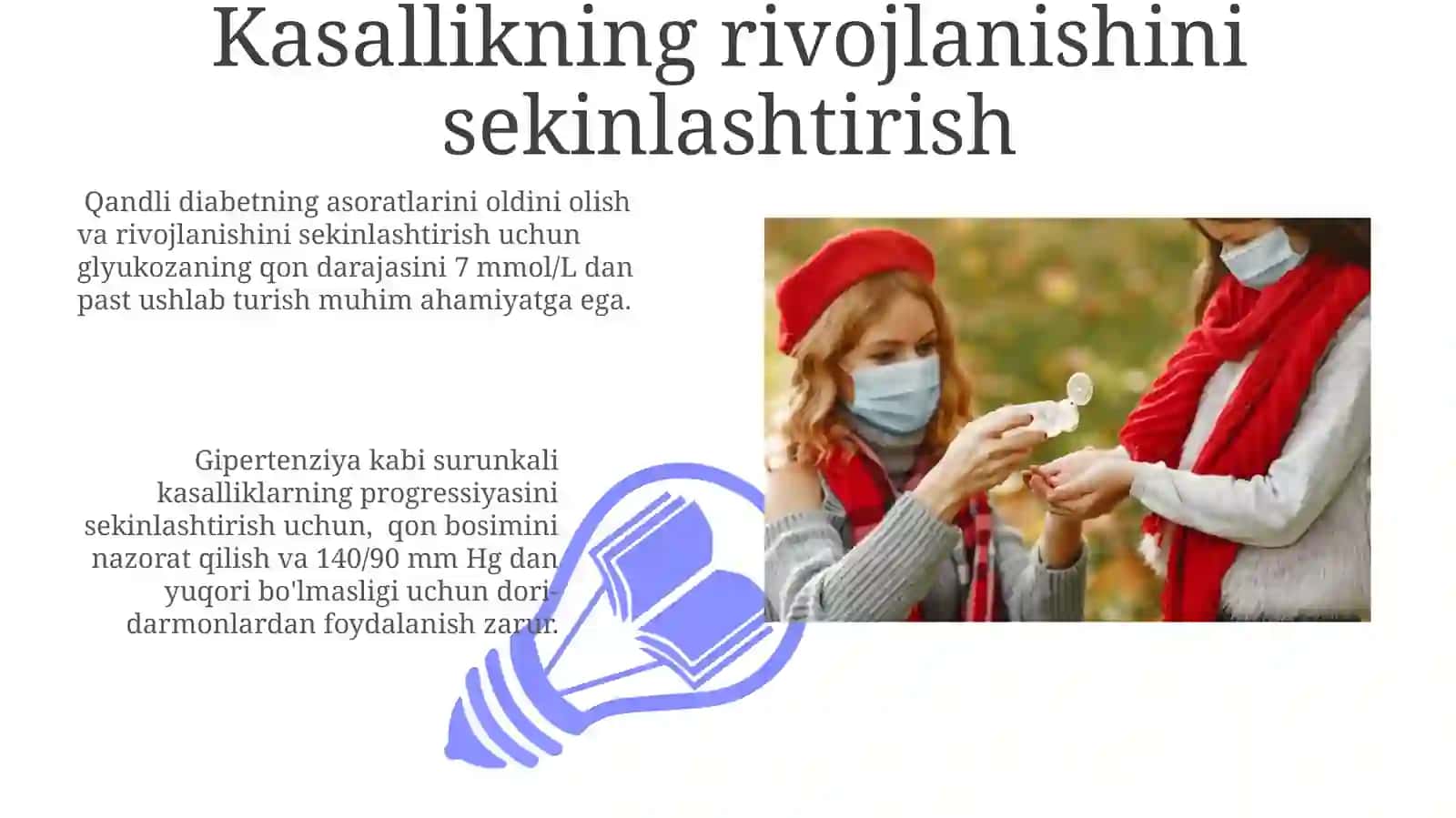 Yuqumli boʻlmagan kasalliklarning birlamchi, ikkilamchi, uchlamchi profilaktikasi 3
