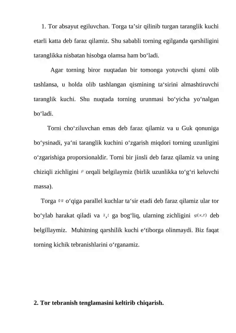 MATEMATIK FIZIKANING ASOSIY TENGLAMALARI 3