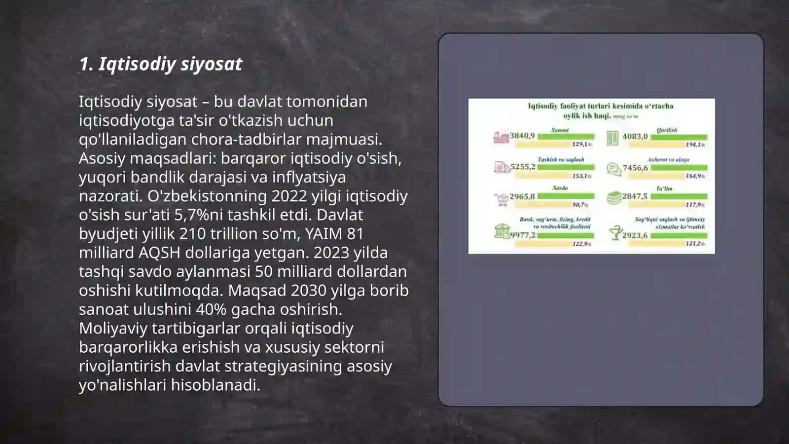 Iqtisodiy faoliyat turlari 3