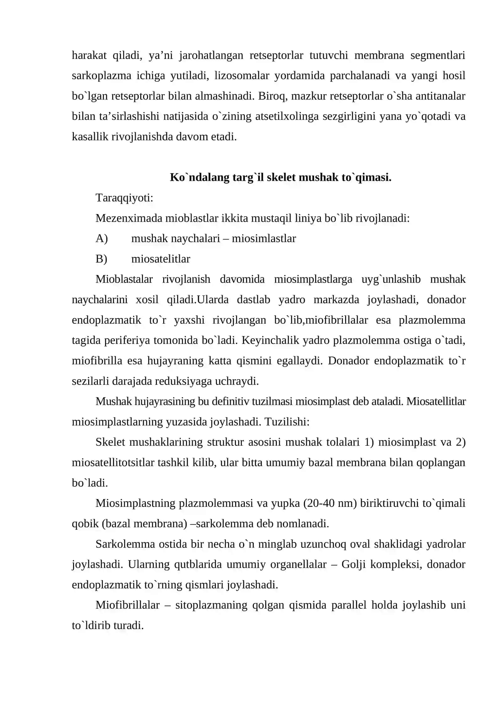 Mushak toqimasi 3
