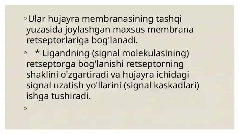 Signallarni Membranalar Orqali O'tkazilishi 3