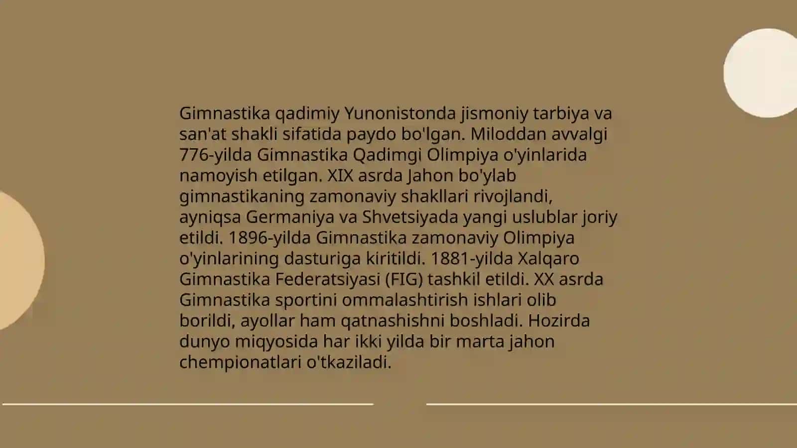 Sport gimnastikasi olimpiadada 3