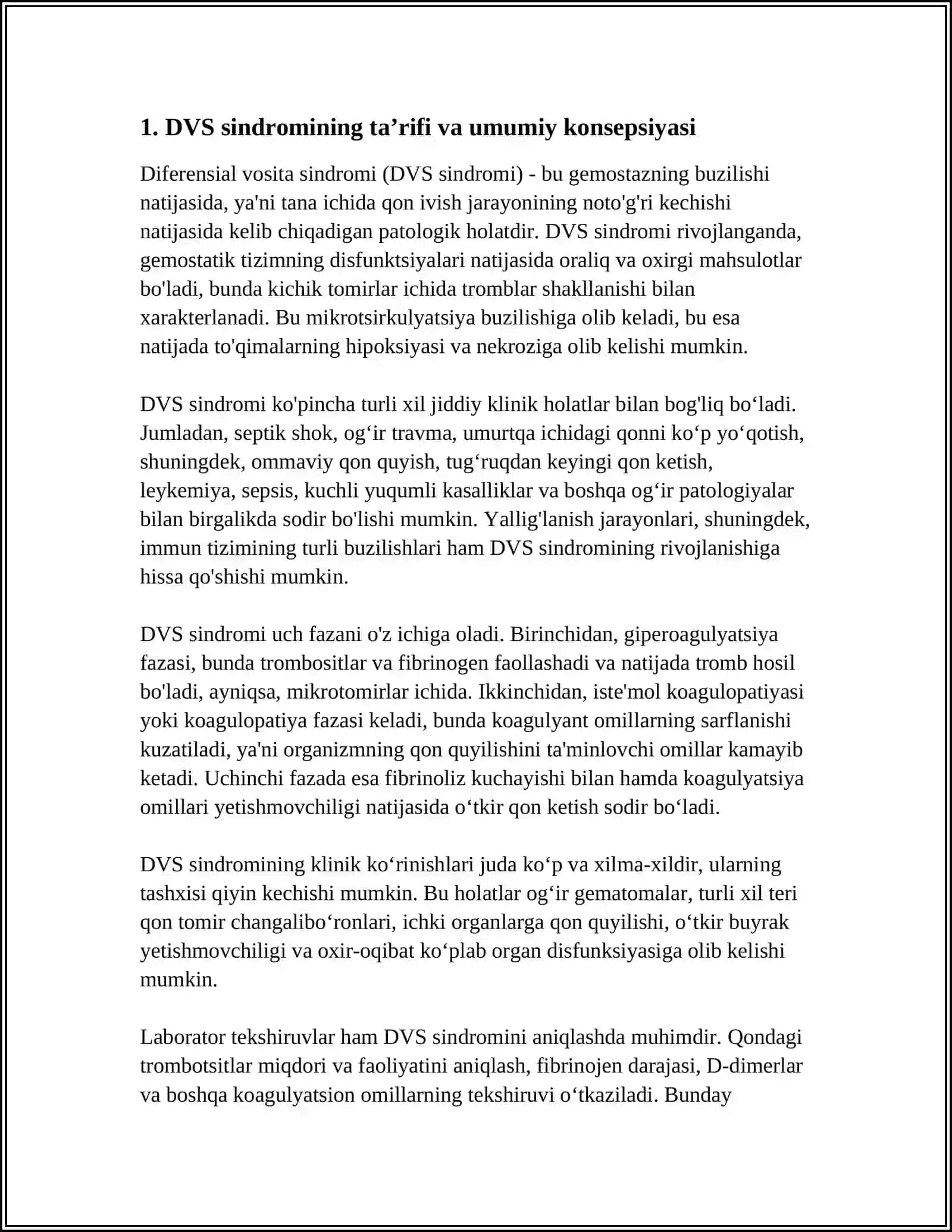 DVS Sindromi 3
