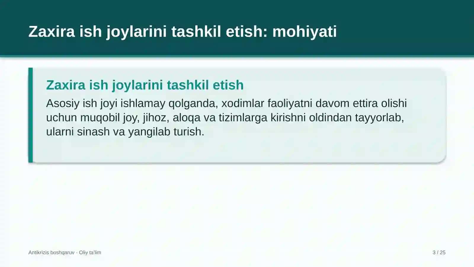 elektr podstansiyalarida zaxira ish joylarini tashkil etish 8223 3