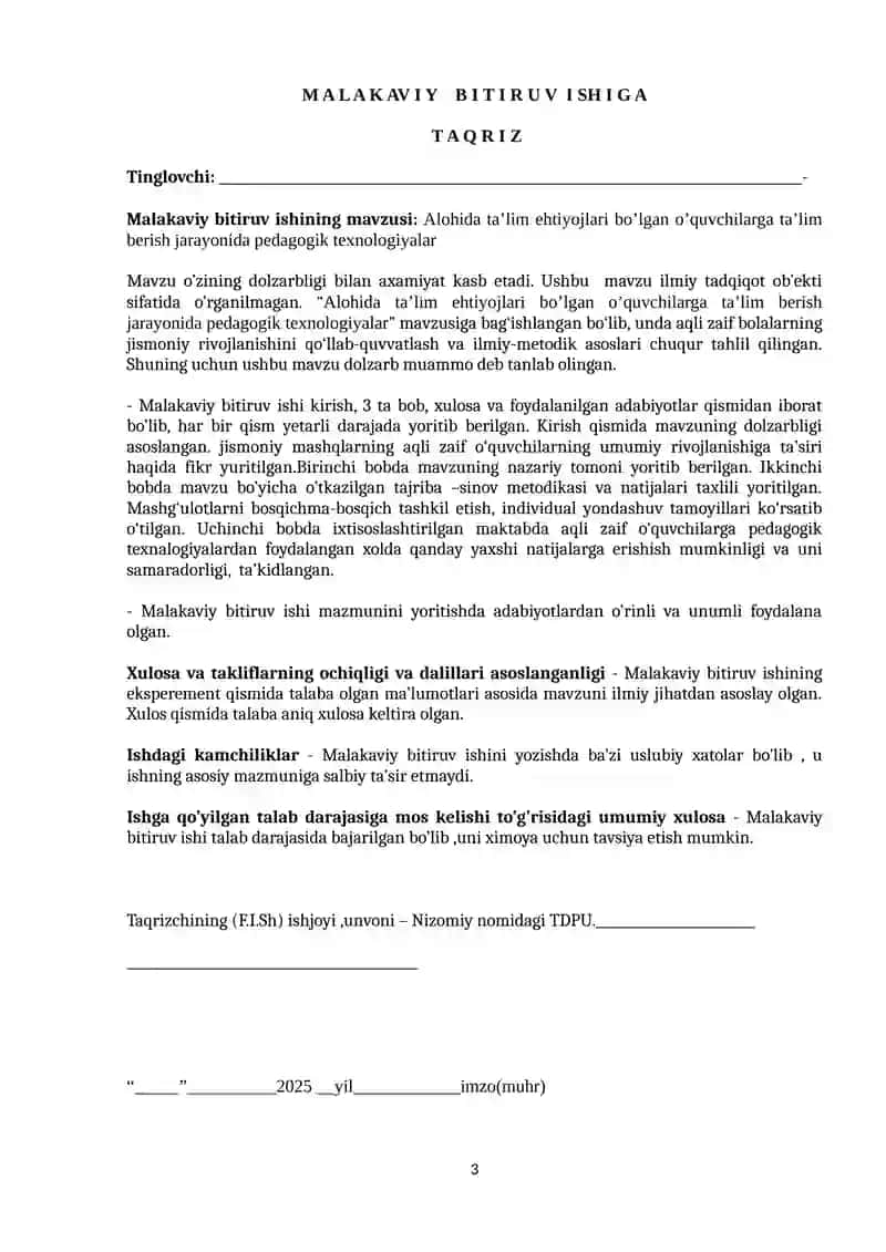Oligofrenopedagogika mutaxasisligi 3