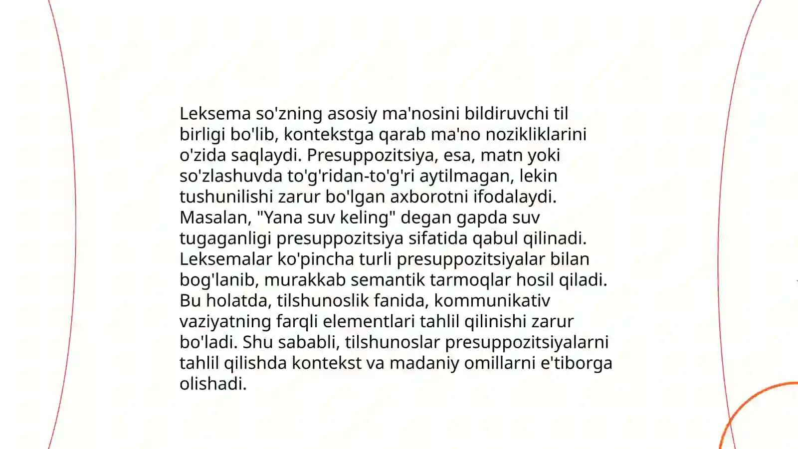 Oʻzbek tili morfologik birliklarning presuppozotsiyasi 3