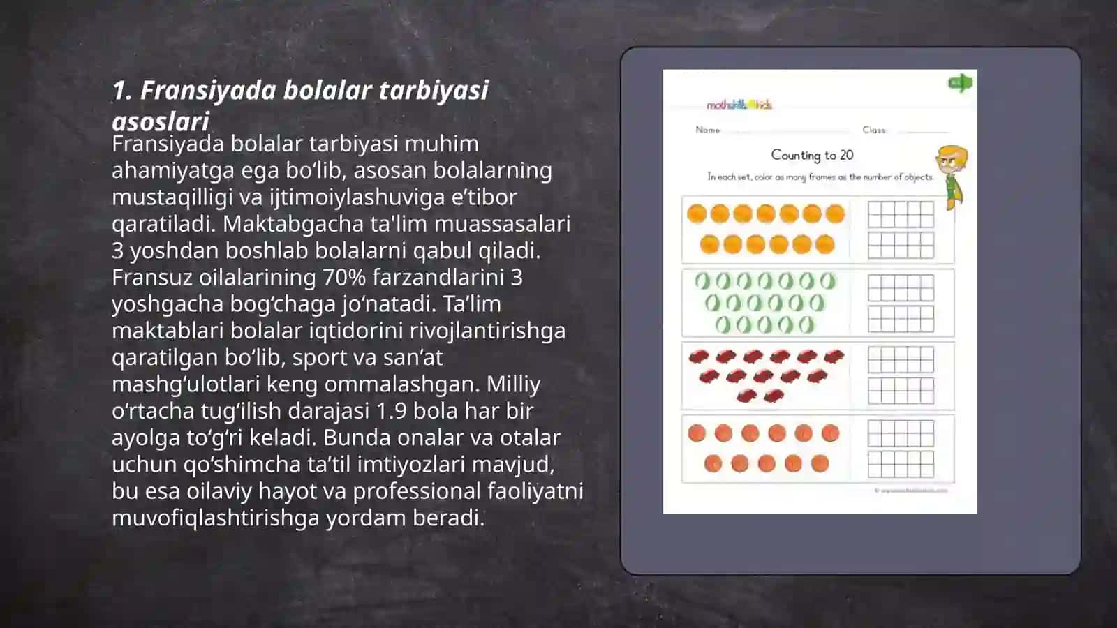 Fransiyada Bola Tarbiyasi 3