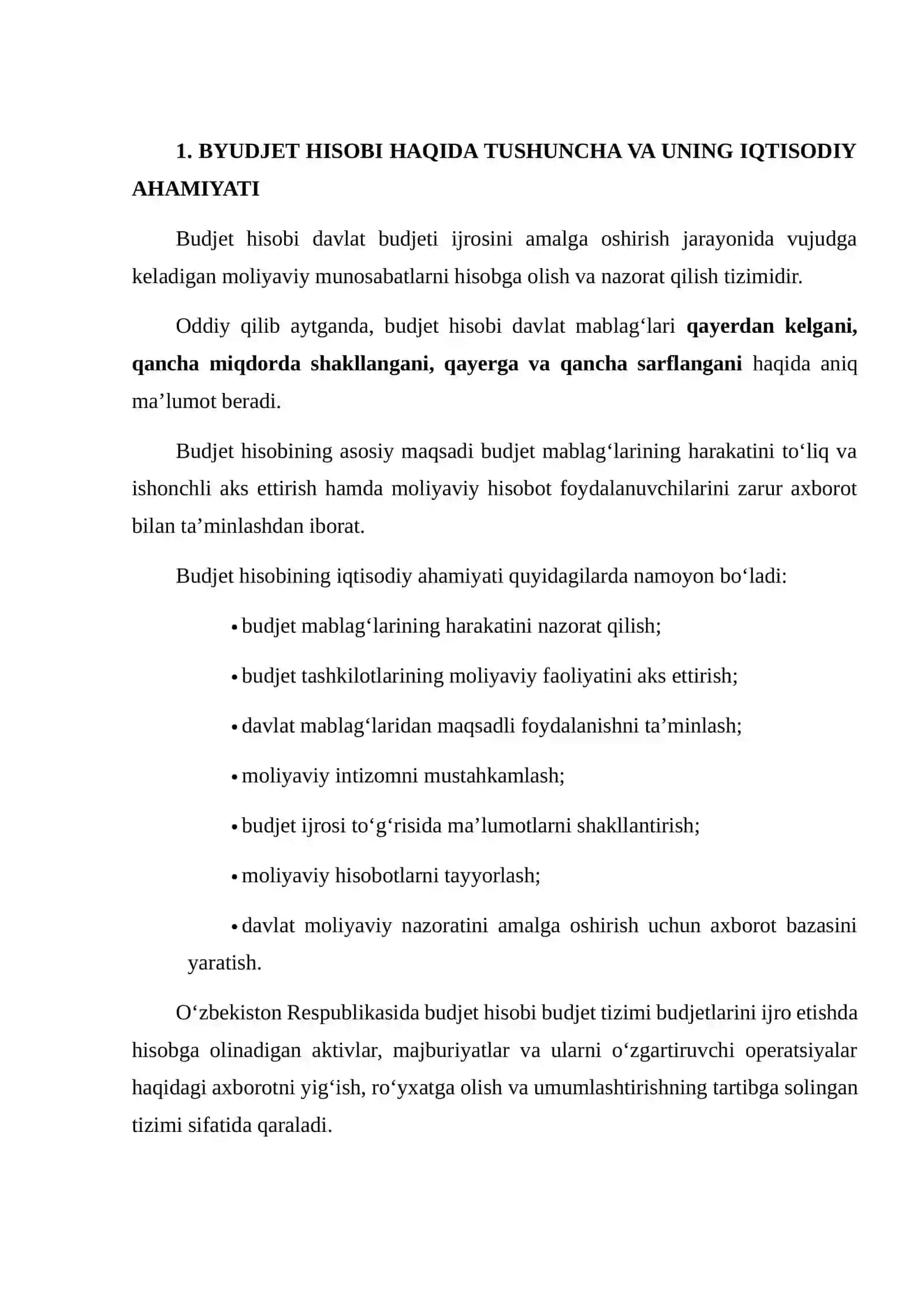 BYUDJET HISOBINING USLUBIYATI 3