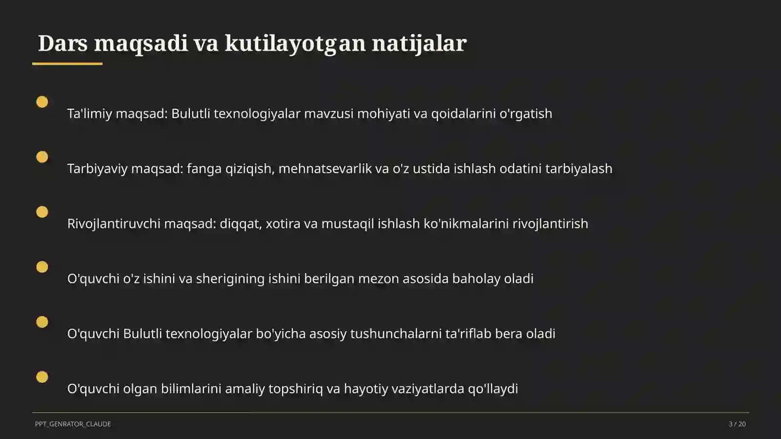 Bulutli texnologiyalar (11-sinf) 3