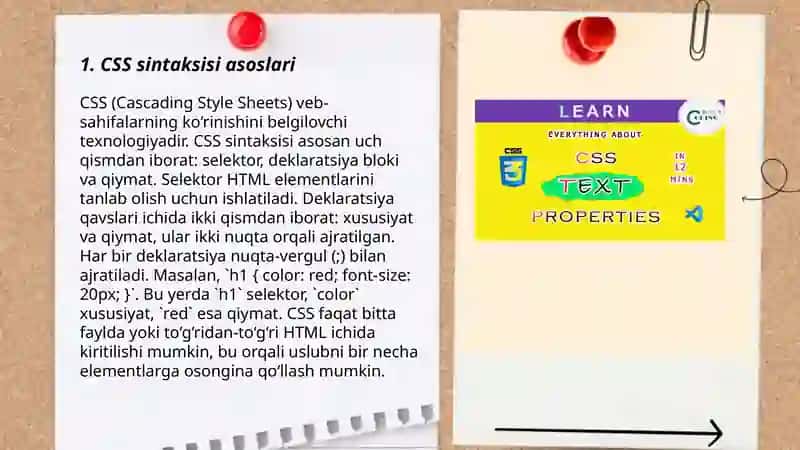 CSS sintaksisi 3