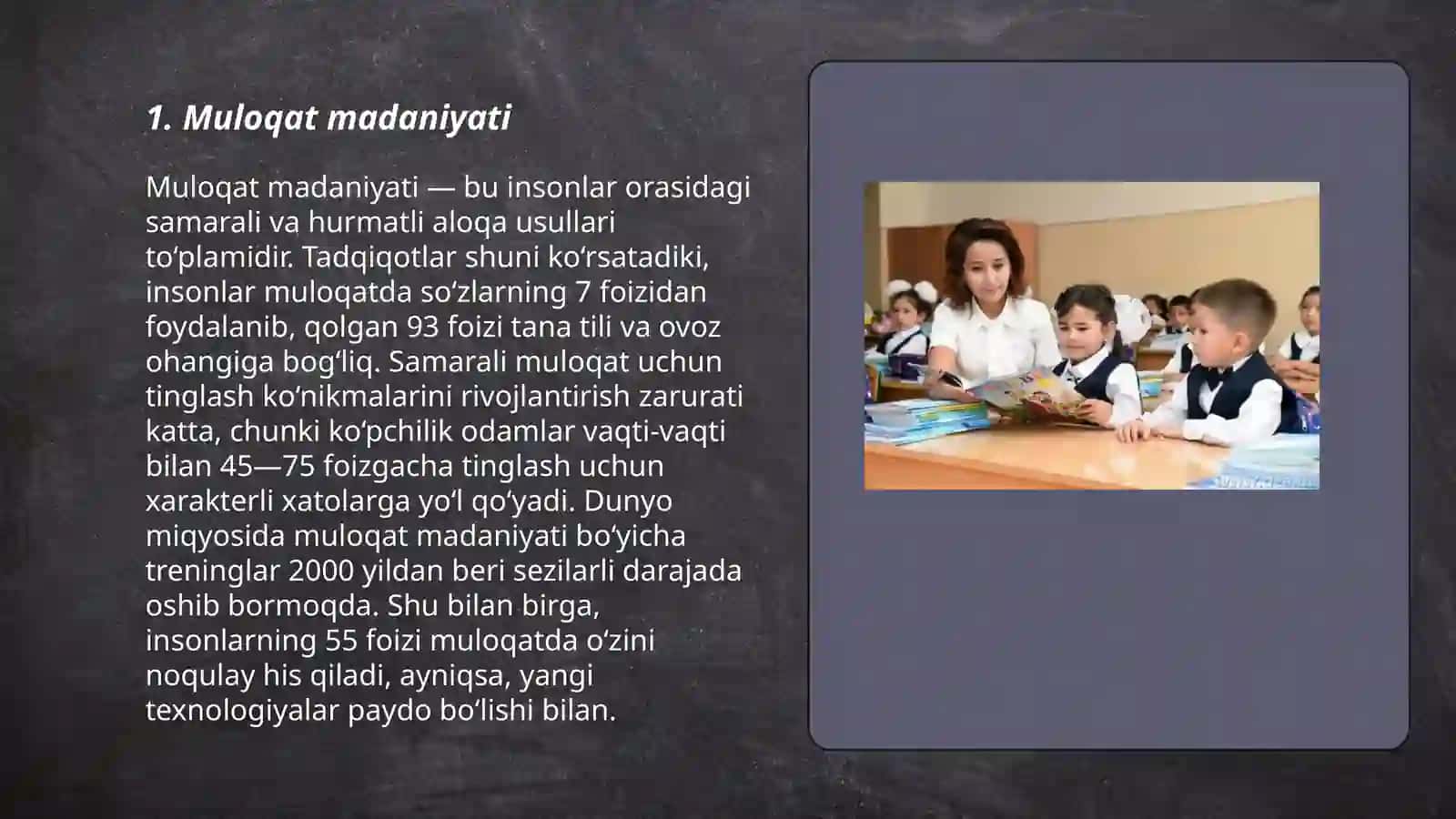 O‘qituvchi va o‘quvchi o‘rtasidagi muloqat 3