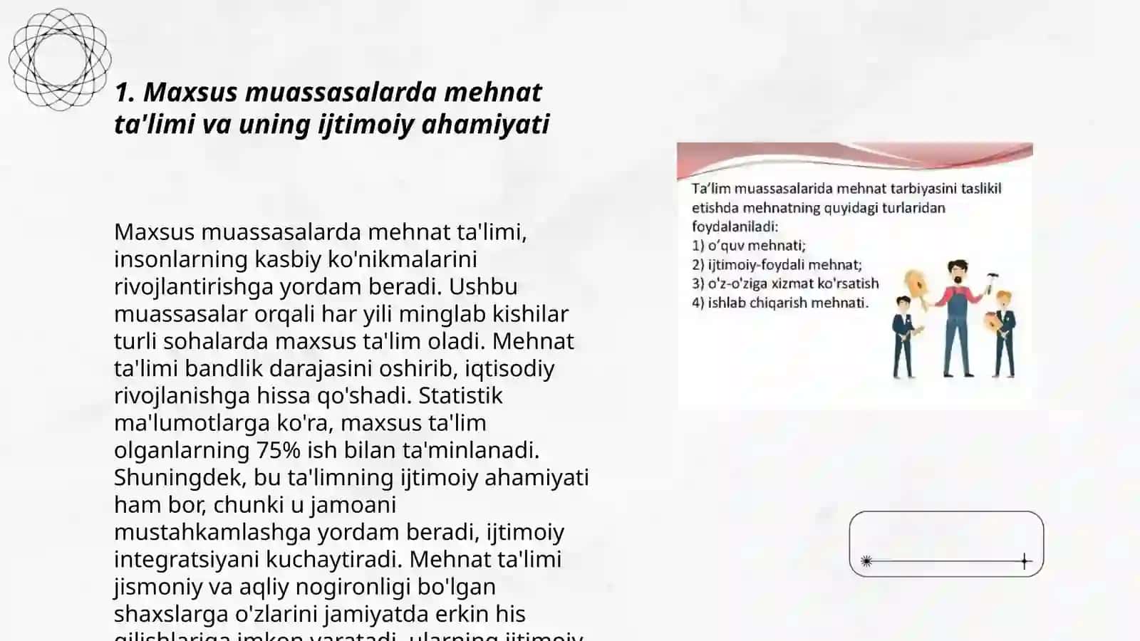 Maxsus muassasalarida mehnat taʼlimining ahamiyati 3