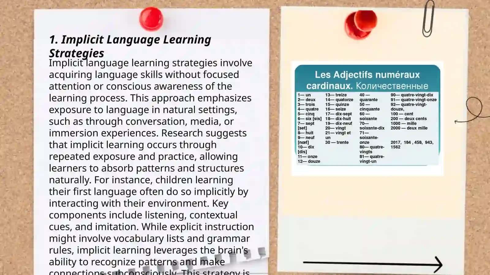 Implicitness and explicitness in Language Instruction 3
