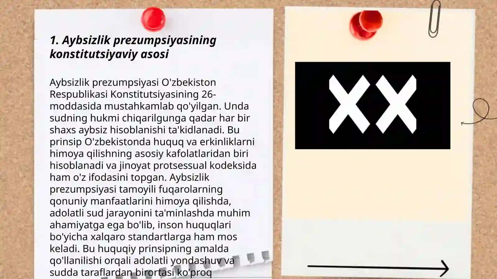 O'zbekiston Respublikasi Konstitutsiyasida aybszlik prezumsiyasi 3