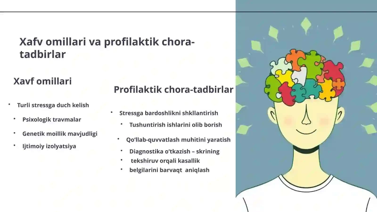 Psixoprofilaktika va reabilitatsiya 3