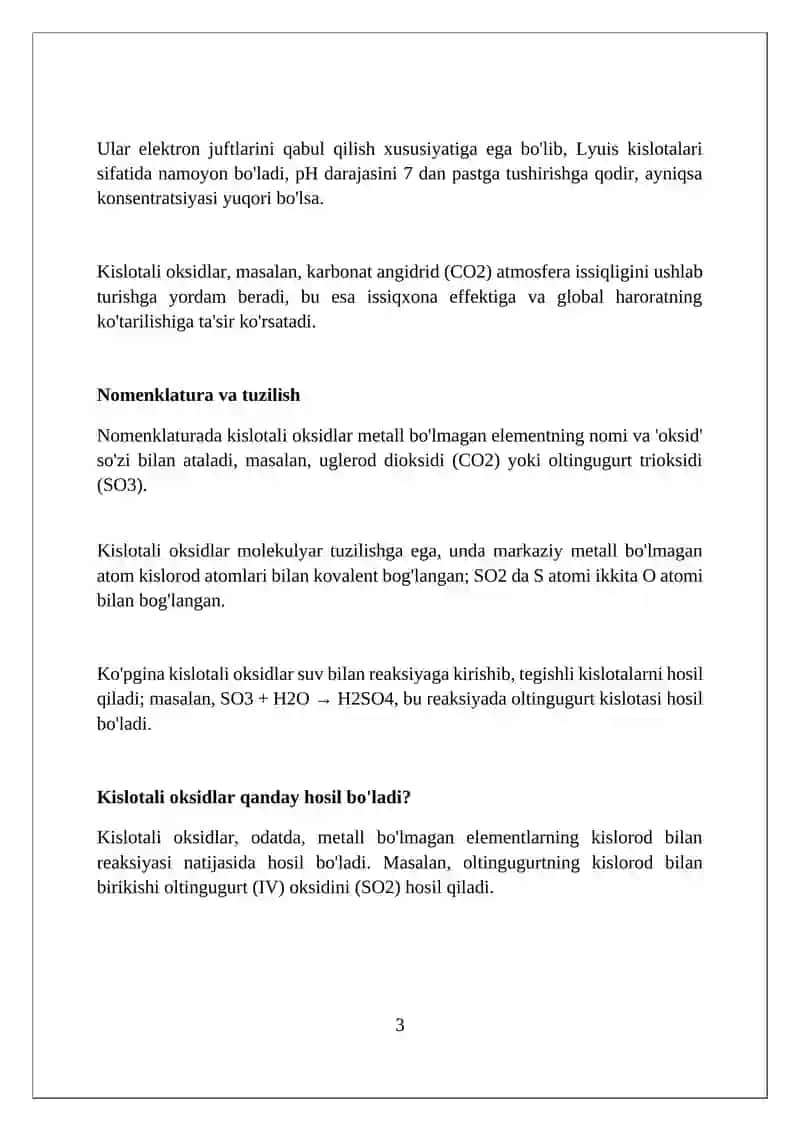 Asos oksidlari 3