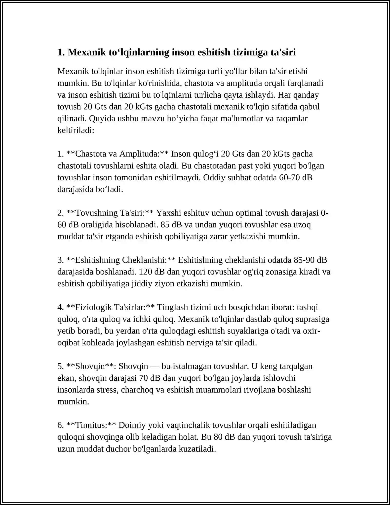 MEXANIK TÕLQINLARNING INSON ORGANIZIMGA TASIRI 3