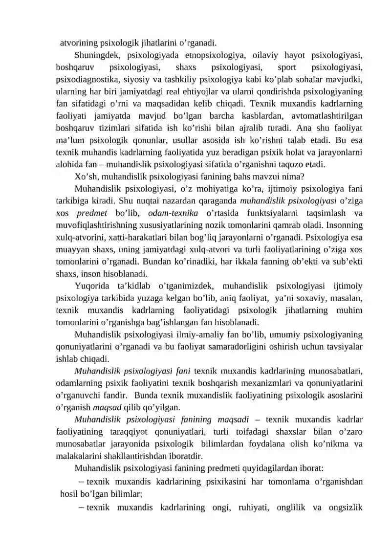 Muhandislik Psixologiyasi 3